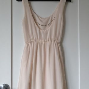 Cute Zara Pink Dress for wedding guest. dainty, tea, bridal, spring, summer